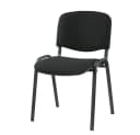 Nowy Styl Besucherstuhl 4er Set ISO BLACK Stapelbar Schwarz Bild 1