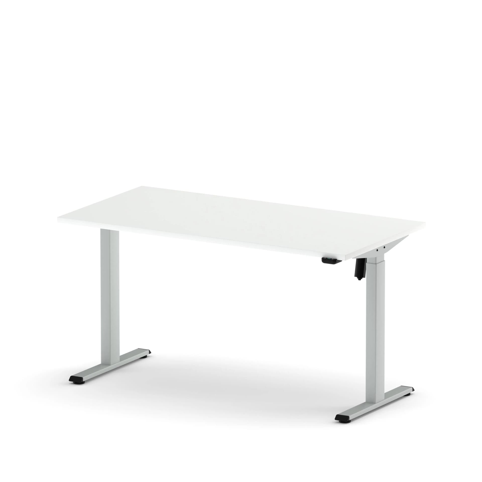 Elektroschreibtisch eCOMO BI White Nowy Styl