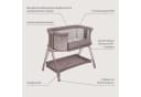 Lionelo Baby-Reisebett LUNA Beige 2in1 mit Höhenverstellung Bild 1
