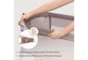 Lionelo Baby-Reisebett LUNA Beige 2in1 mit Höhenverstellung Bild 5