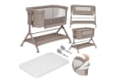 Lionelo Reisebett LEONIE PLUS 3-in-1 Beistellbett Wiege Beige Bild 2