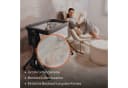 Lionelo Reisebett LEONIE PLUS 3-in-1 Beistellbett Wiege Beige Bild 5