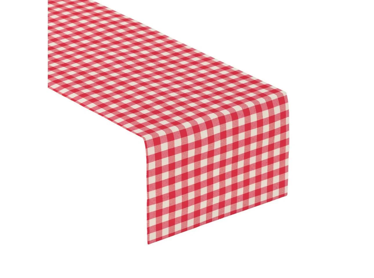 Dekoria Tischläufer Quadro 136-16 Rot-Ökru - Bild 4