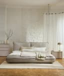 TOM TAILOR HOME Polsterbett PILLOW BED – Kissenoptik, Niedrige Bauweise, Abnehmbarer Bezug Bild 1