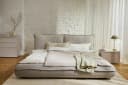 TOM TAILOR HOME Polsterbett PILLOW BED – Kissenoptik, Niedrige Bauweise, Abnehmbarer Bezug Bild 2