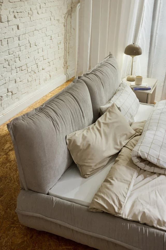 TOM TAILOR HOME Polsterbett PILLOW BED – Kissenoptik, Niedrige Bauweise, Abnehmbarer Bezug - Bild 5