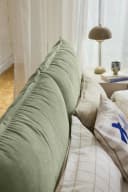 TOM TAILOR HOME Polsterbett PILLOW BED Grün Kissenoptik abnehmbarer Bezug Bild 4