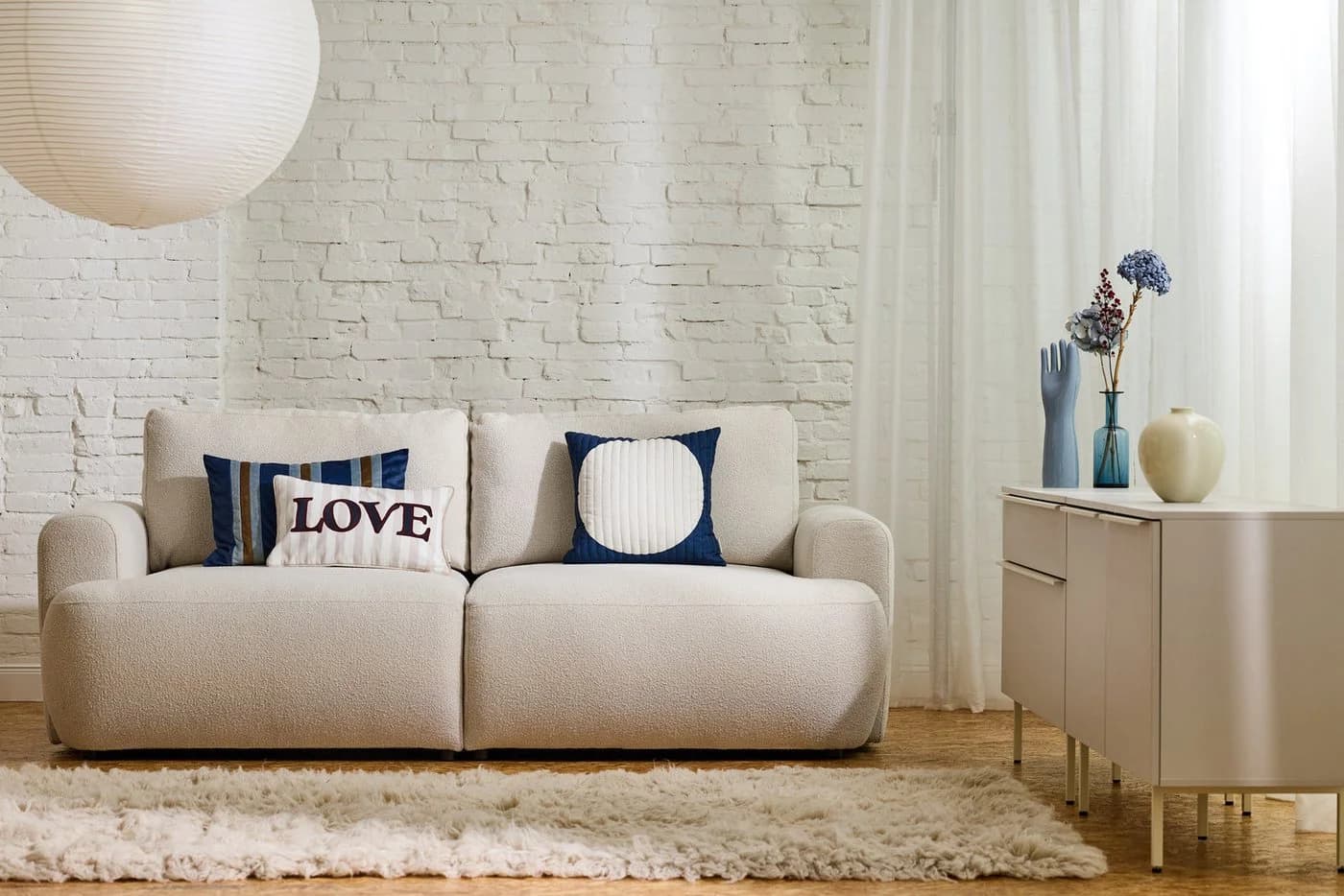 TOM TAILOR HOME Big-Sofa SO SOFT SOFA Beige Bouclé - Bild 2