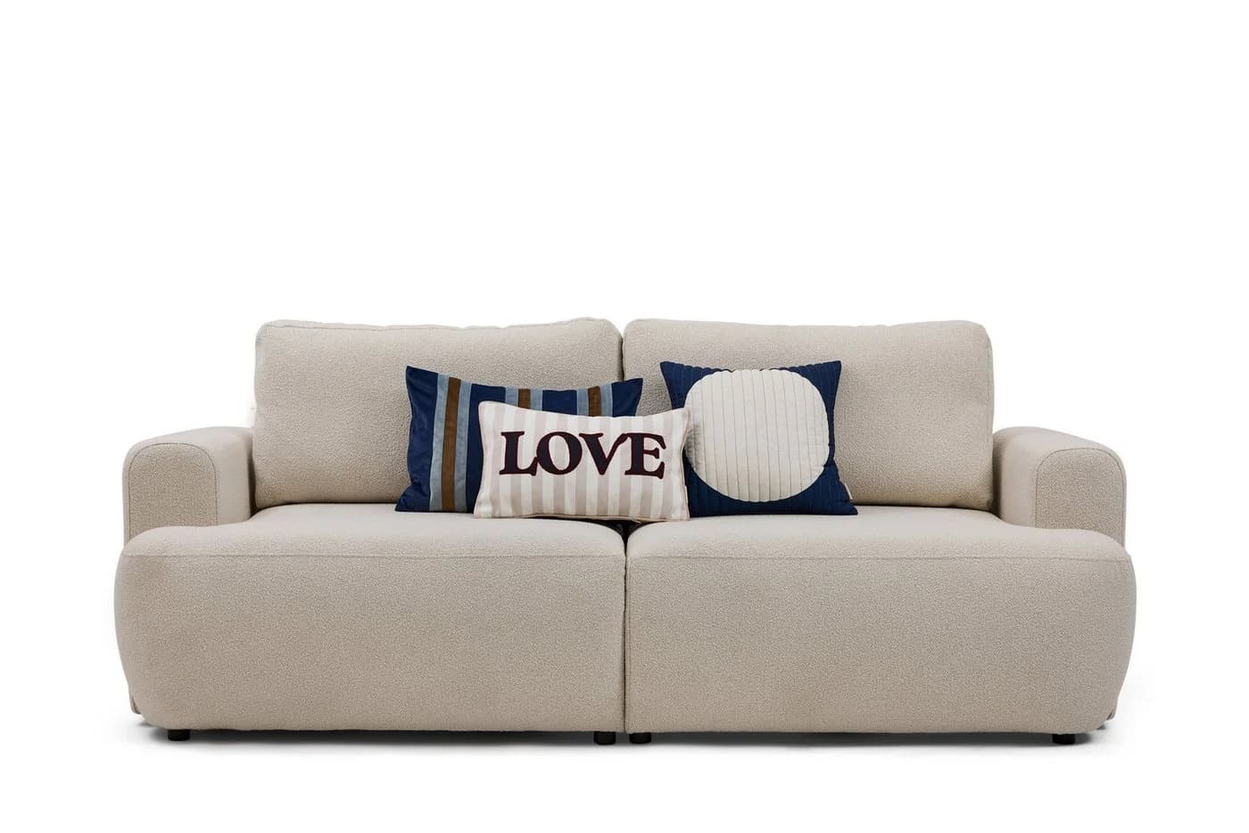 TOM TAILOR HOME Big-Sofa SO SOFT SOFA Beige Bouclé - Bild 4