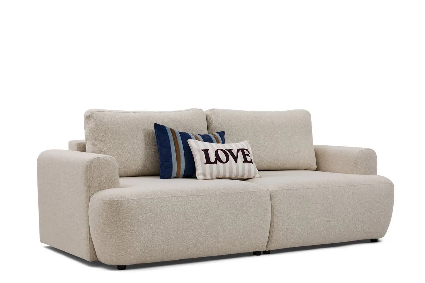 TOM TAILOR HOME Big-Sofa SO SOFT SOFA Beige Bouclé - Bild 5