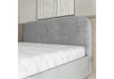 Masseno Boxbett RENIVE Beige mit Bettkasten und gepolstertem Kopfteil Bild 4