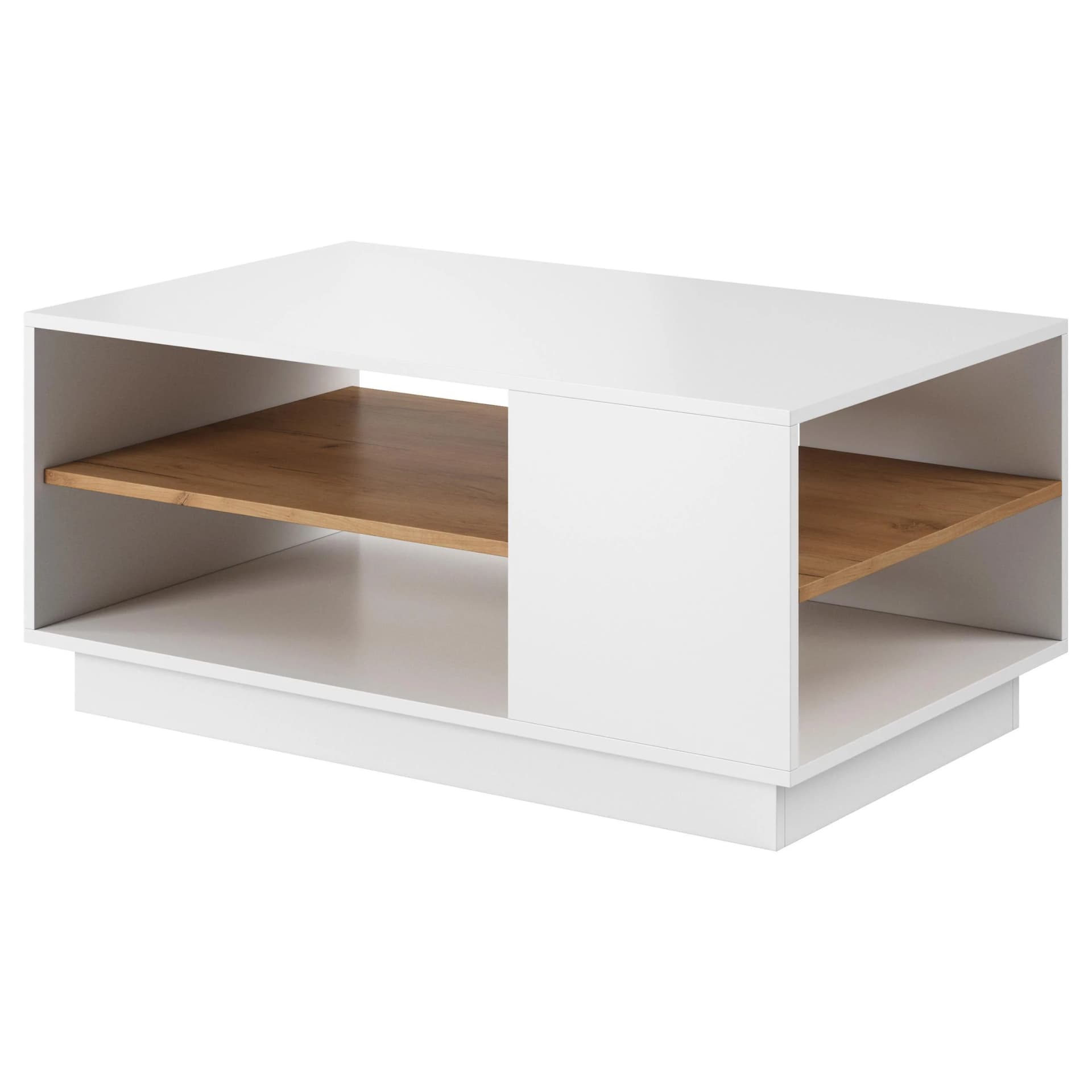 Couchtisch TRES Modern Weiß Hochglanz