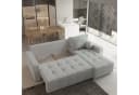 Masseno Ecksofa VOLIRA mit Schlaffunktion L-Form Beige Bild 4