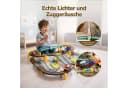 kinderplay Spielzeug-Zug Elektrische Eisenbahn mit Rennbahn – 2-in-1 Set Bild 4
