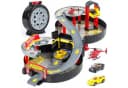 kinderplay Spiel-Parkgarage Parkgarage Spielset – Autos & Helikopter – Kinder 3+ – Klappbar Bild 2