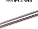 MDEKOR Gardinenstange Edelstahl 120 cm Silber Bild 4