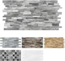 MDEKOR 3D Wandpaneel PVC Wandverkleidung Grau 10-tlg. Bild 2