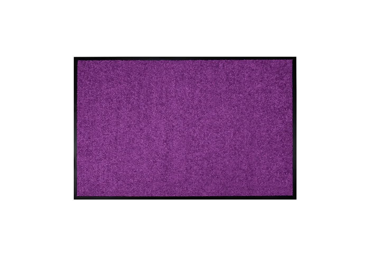 MDEKOR Fußmatte Wash Clean Violett Rutschhemmend Maschinenwaschbar - Bild 3