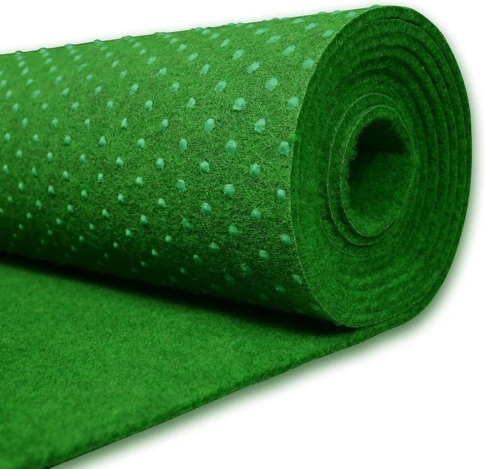 MDEKOR Kunstrasen Rasenteppich Grün 6,5mm Höhe - Bild 2