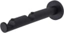 MDEKOR Gardinenstangenhalter 19mm Schwarz Matt 2-läufig Wandträger Bild 2