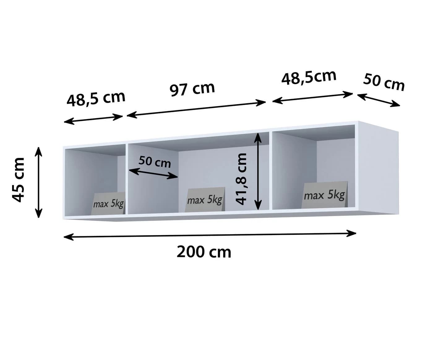 Compleo Drehtürenschrank mit Glasfront, LED-Beleuchtung, Kleiderschrank - Bild 4