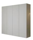 Compleo Kleiderschrank 4-türig mit Push-to-Open und Soft-Close Bild 2