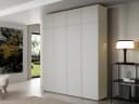 Compleo Kleiderschrank 4-türig mit Glasfront Push-to-Open Bild 1