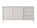 Compleo Kommode JULO Beige Zweitürig mit Schubkästen Bild 3