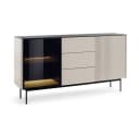 Compleo Kommode mit 3 Schubladen, 2 Türen, Elegant Design OMBIS Bild 3