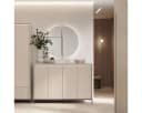 Compleo Garderoben-Set FLORE mit Spiegel Beige Modern Bild 3