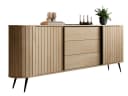 Compleo Kommode 196 cm breit, Möbelfarbe Eiche Cremona, Sideboard mit Schubladen Bild 2