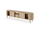 Compleo TV-Schrank 196 cm breit, Lowboard Eiche Japandi Stil KAMA Bild 4