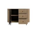 Compleo Kommode mit Schubladen Japandi Eiche Cremona Bild 4