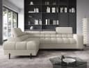 Compleo Ecksofa Bubble mit verstellbaren Kopfstützen FERRO, Schlaffunktion, Bubble Design Bild 2