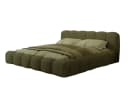 Compleo Polsterbett Olivgrün Bouclé Bettkasten Modern Bild 3