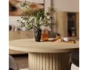 Compleo Esstisch rund ausziehbar Beige oder Eiche Cremona Bild 4