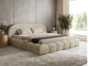 Compleo Polsterbett OMBIS Beige mit Bettkasten und Lattenrost Bild 1