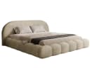 Compleo Polsterbett OMBIS Beige mit Bettkasten und Lattenrost Bild 3