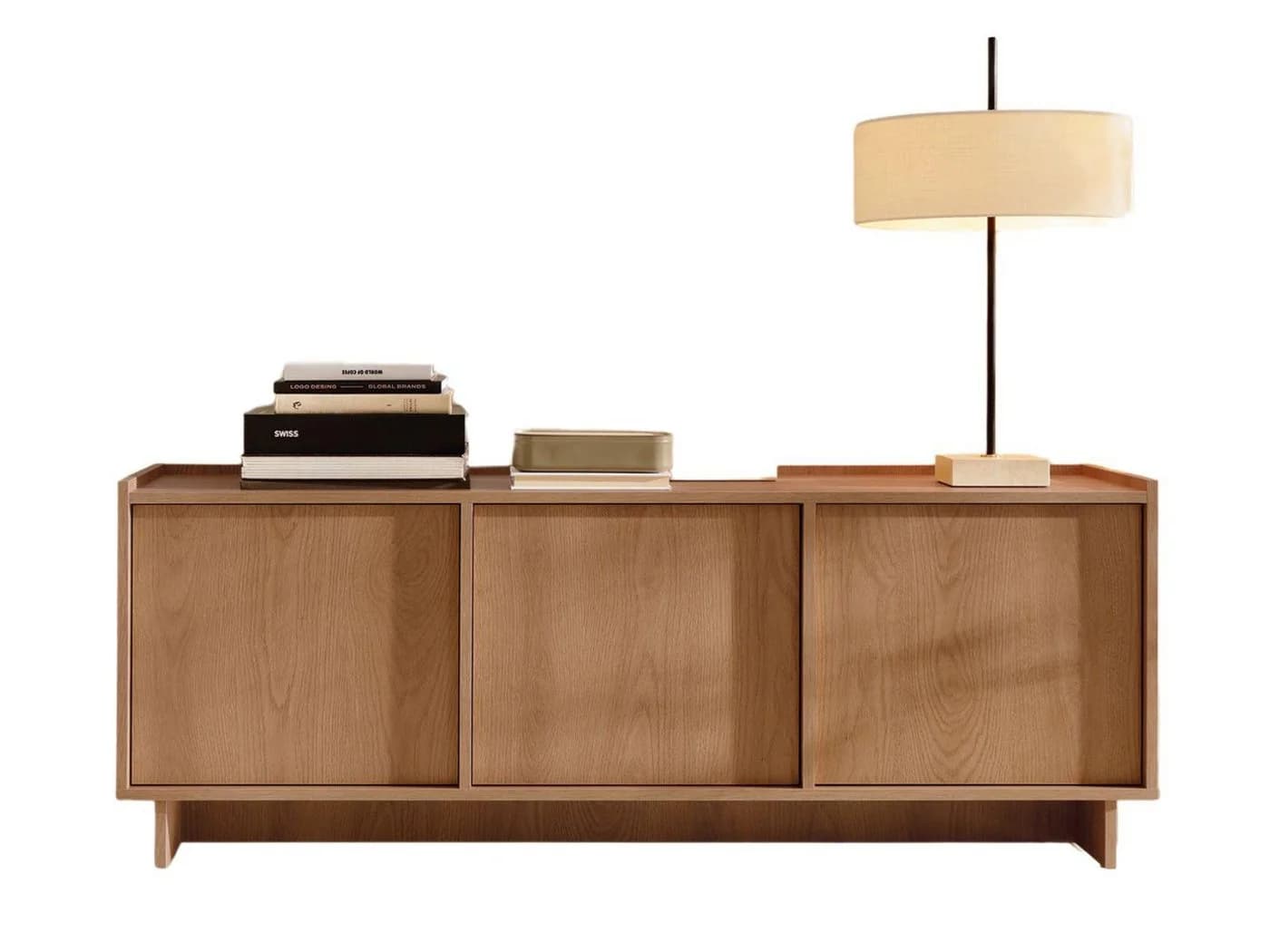 Compleo TV-Schrank KELLOS Japandi Eiche-Optik Lowboard - Bild 2