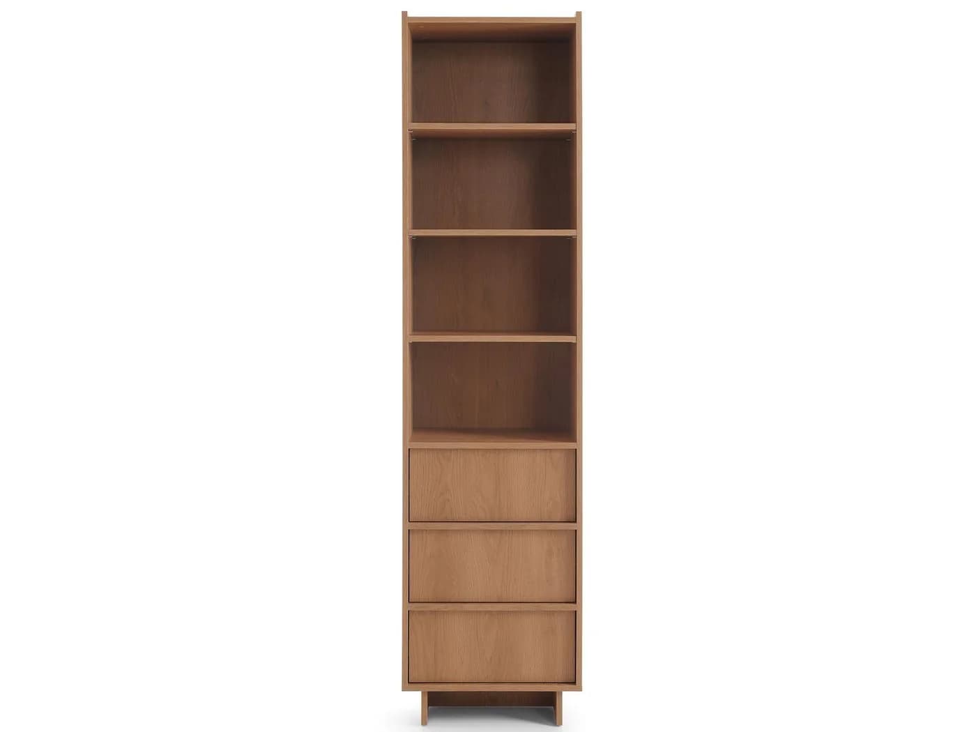Compleo Bücherregal KELLOS mit 3 Schubladen Japandi Design - Bild 3