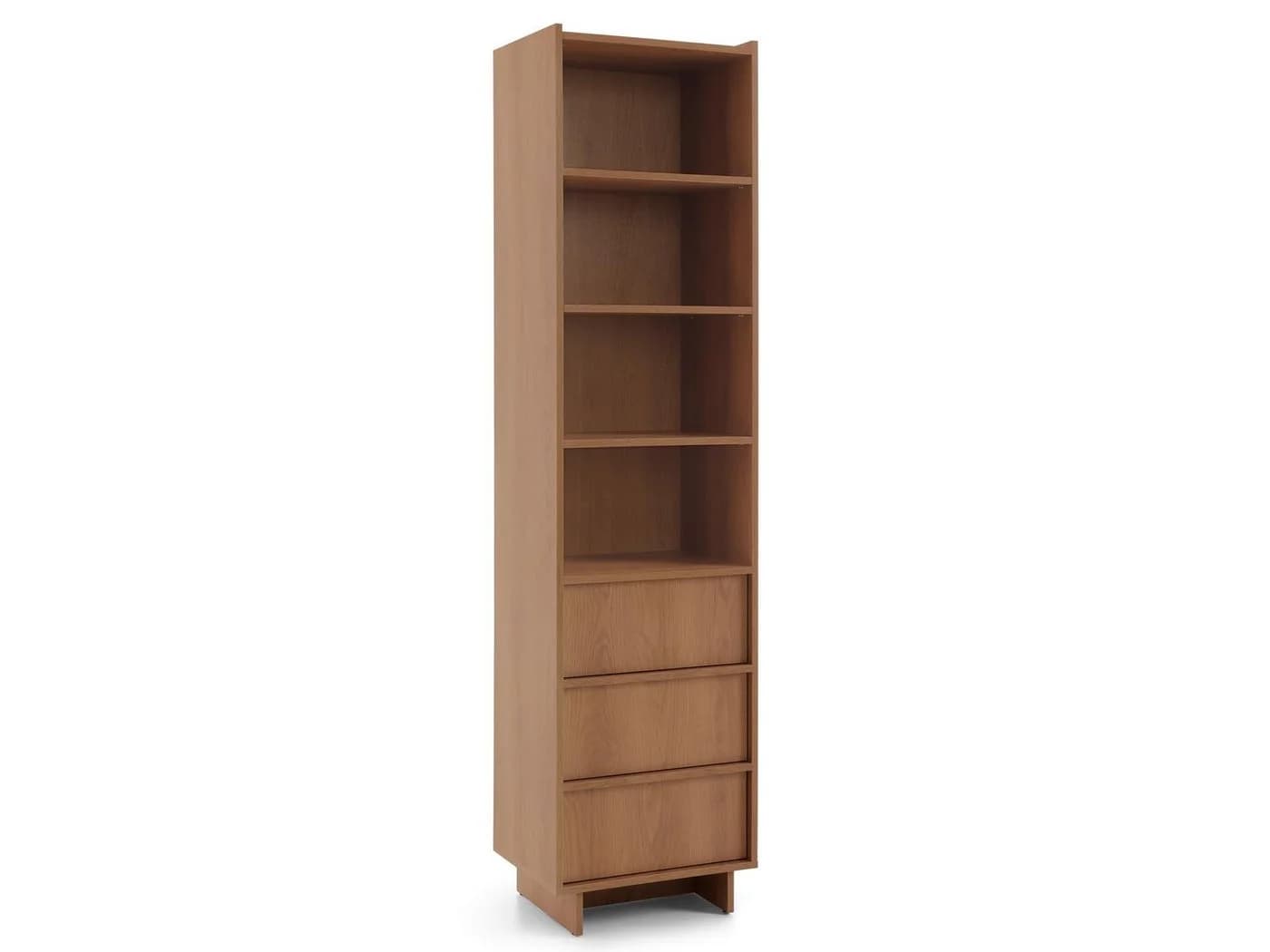 Compleo Bücherregal KELLOS mit 3 Schubladen Japandi Design - Bild 5