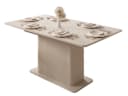 Compleo Esstisch BELLOS ausziehbar Beige Japandi Bild 4