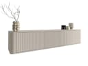 Compleo TV-Schrank Japandi Design Beige Push to open Bild 1