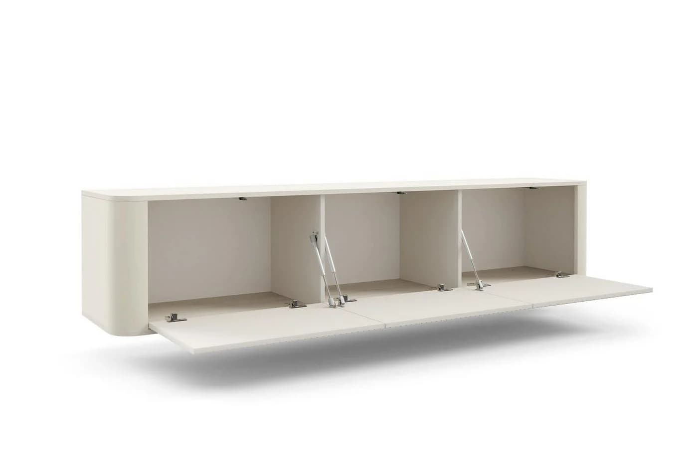 Compleo TV-Schrank Japandi Design Beige Push to open - Bild 3