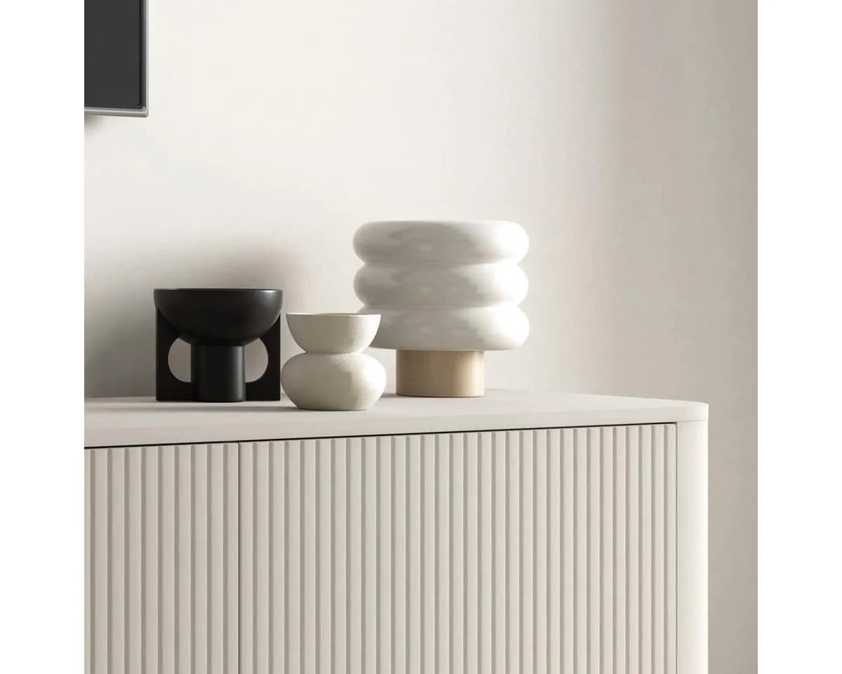 Compleo TV-Schrank Japandi Design Beige Push to open - Bild 5