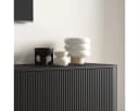 Compleo TV-Schwarz Japandi Lowboard 200 cm Bild 3