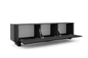 Compleo TV-Schwarz Japandi Lowboard 200 cm Bild 5