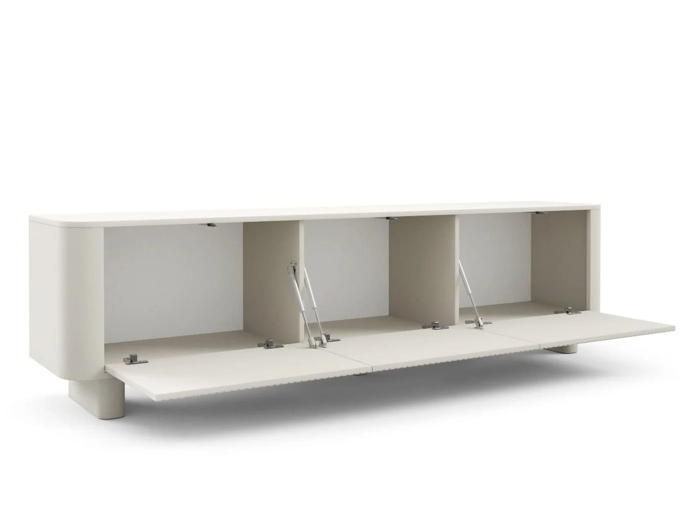 Compleo TV-Schrank Japandi Design Lowboard Kaschmir - Bild 3