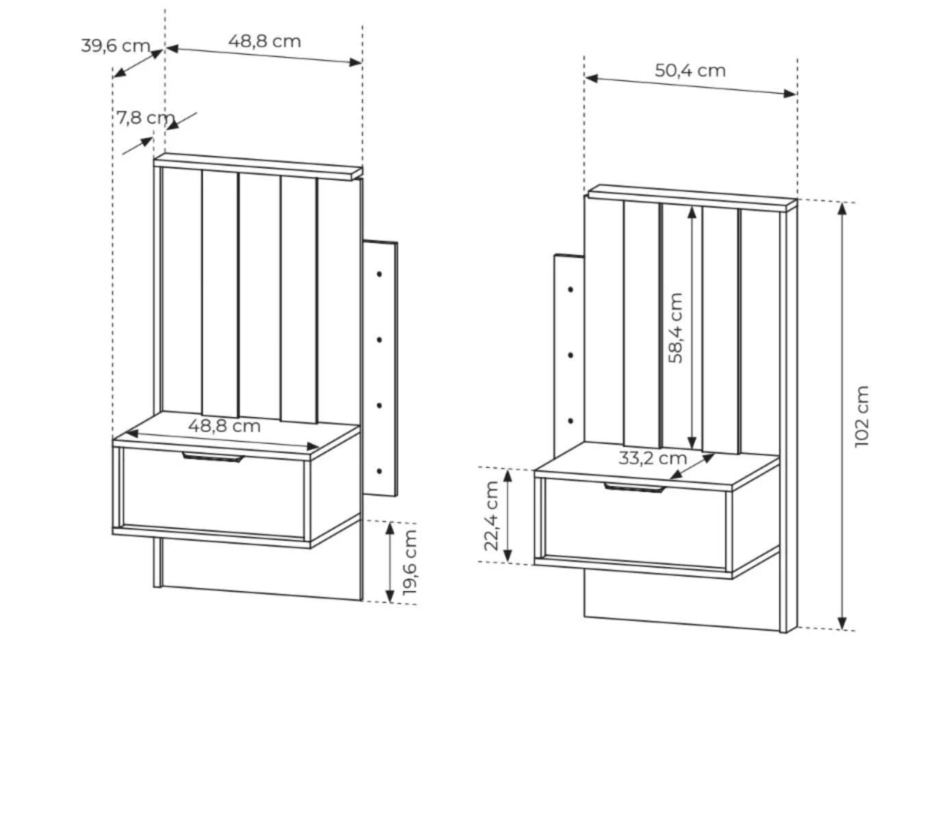 Compleo Doppelbett mit Bettkasten Braun Laminat - Bild 5