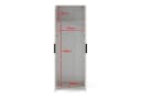 Compleo Eckkleiderschrank Kaschmir mit Spiegel 5 Türen Japandi Design Bild 5